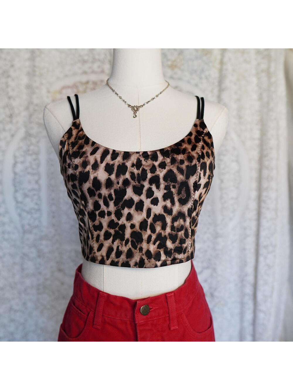 Victoria's Secret Leopard Print Bralette XL